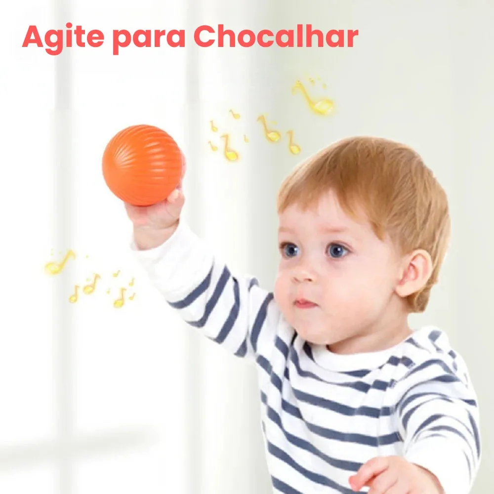 Arindolê Brinquedos Brinquedo Educativo bola texturizada laranja ideal como Brinquedo Sensorial para bebês
