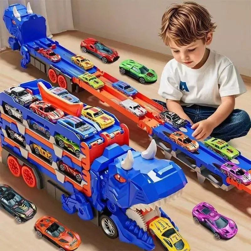 Caminhão Engole Dinossauro Brinquedo Infantil 2025
