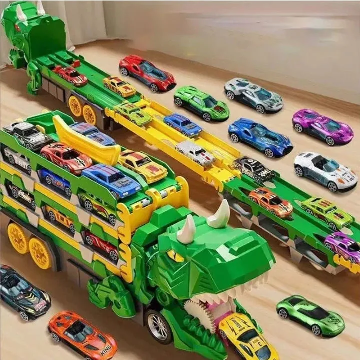 Caminhão Engole Dinossauro Brinquedo Infantil 2025