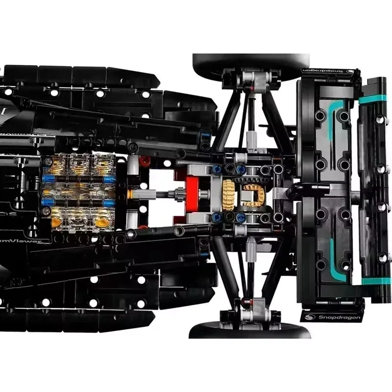 Arindolê Brinquedos Blocos de Montar Carro F1 com detalhes realistas para diversão e aprendizado infantil