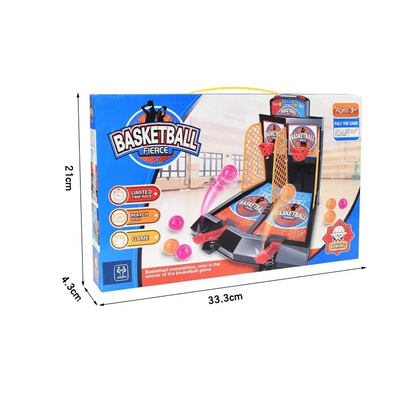 Arindolê Brinquedos Caixa do Brinquedo Educativo de Basquete, com dimensões e design atrativo, perfeito para presente e diversão em família