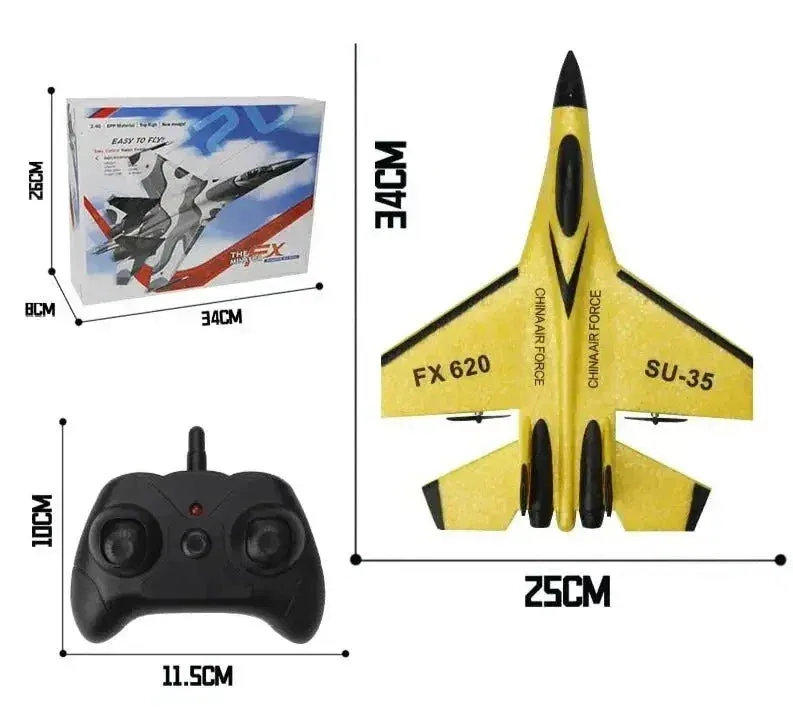 Avião de Caça Indestrutível de Controle Remoto — imagem 5