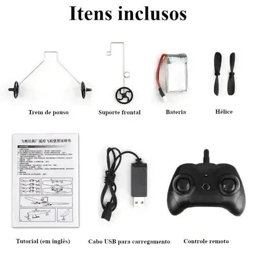 Avião de Caça Indestrutível de Controle Remoto — imagem 6