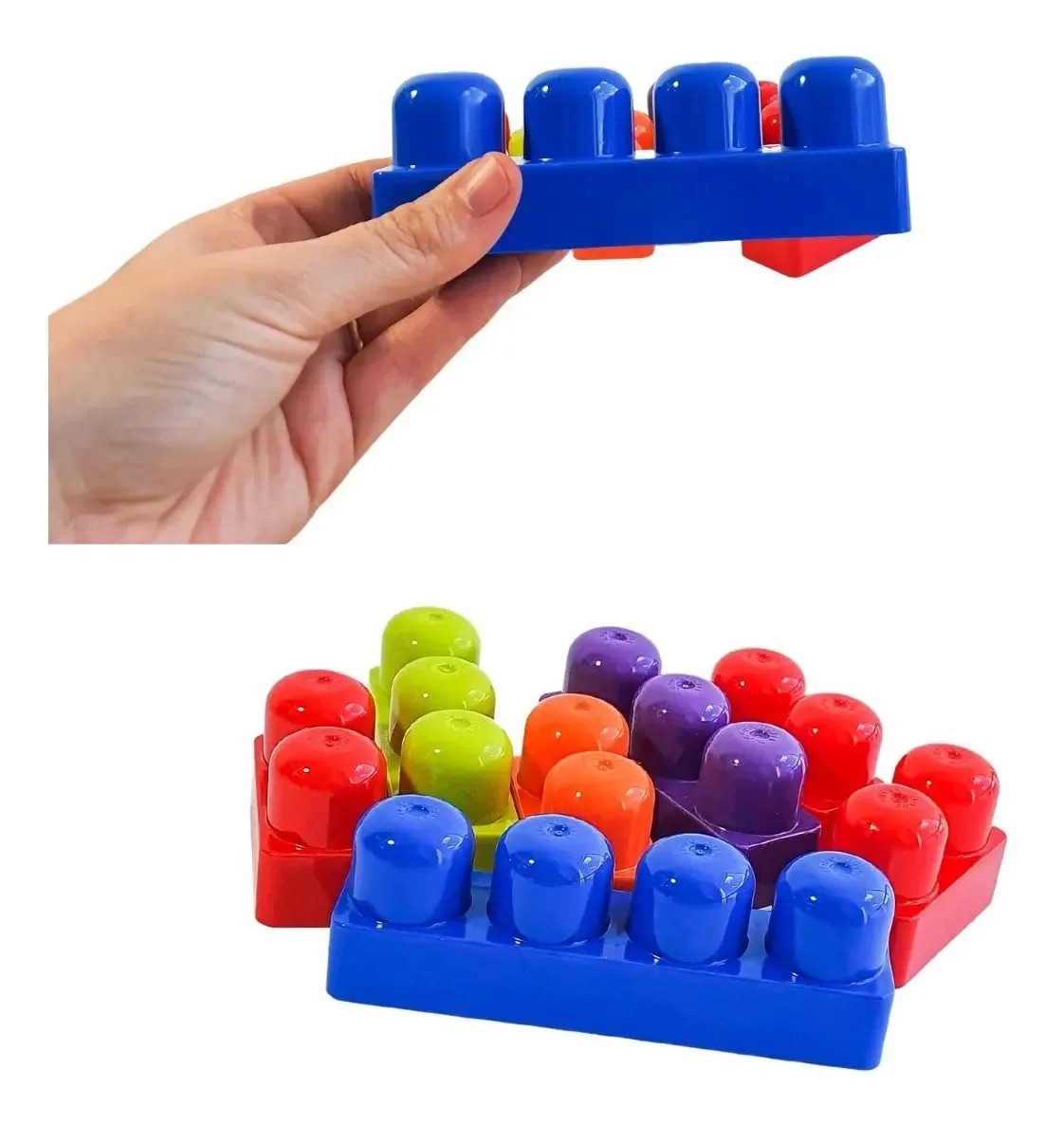 Box Block - Caixa Com 22 Blocos de Montar — imagem 2