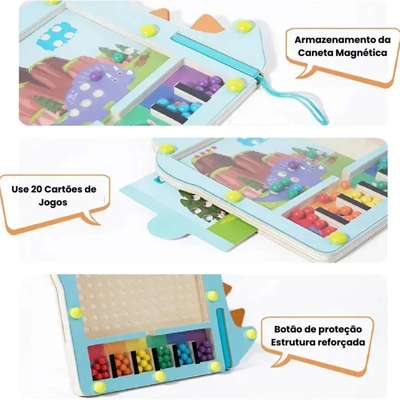 Dinossauro Magnético Montessori — imagem 7