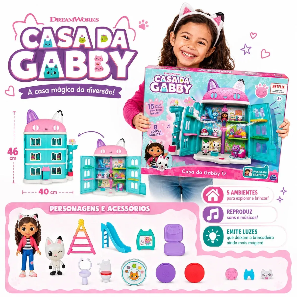 Casa Da Gabby Dollhouse — imagem 5