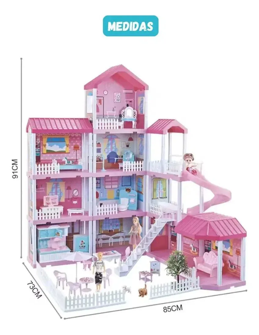 Dreamhouse Kids – Casa de Bonecas 4 Andares — imagem 3