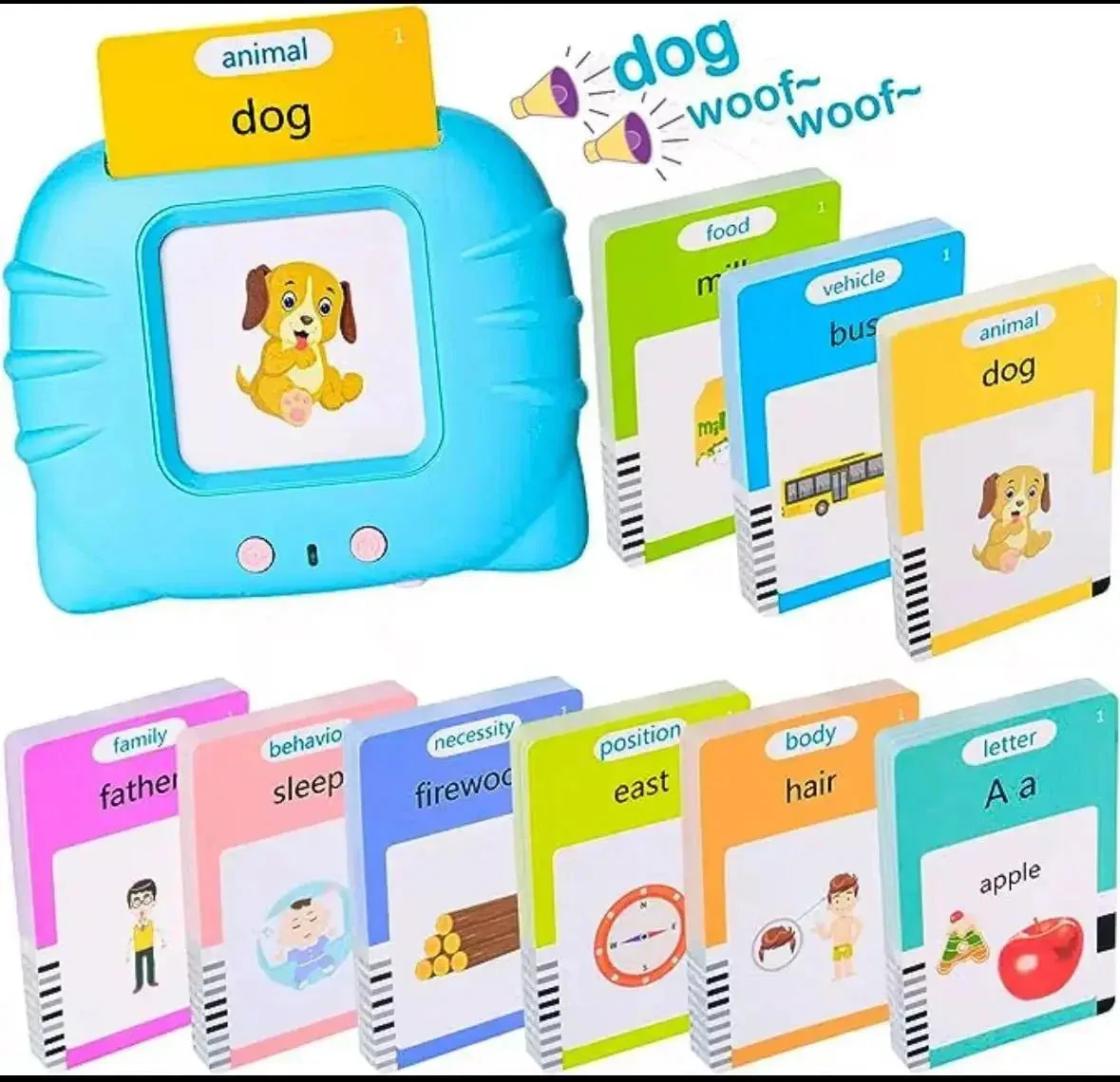 Flash Cards Falantes Bilíngue – Inglês e Português para Crianças — imagem 6