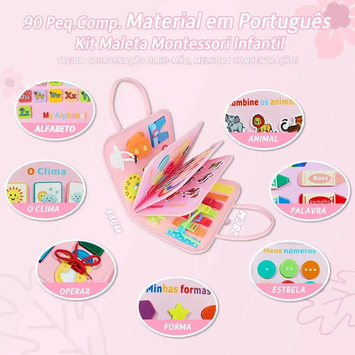 Maleta Sensorial Educativa – Atividades para Aprender Brincando — imagem 2