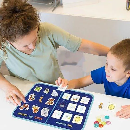 Mochila Sensorial Educativa – Maleta de Atividades para Crianças — imagem 8