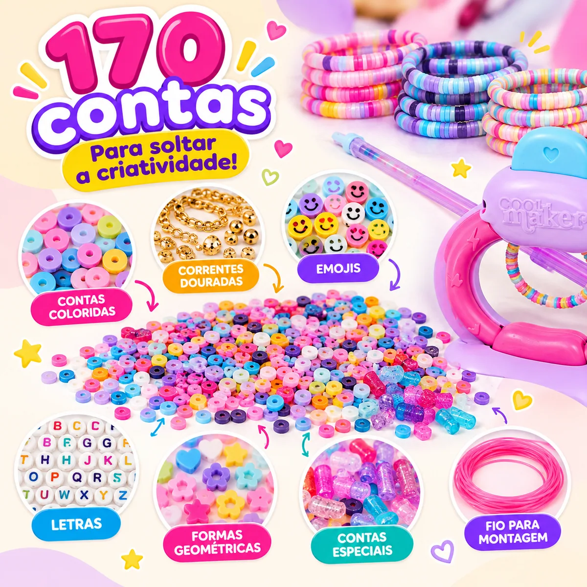 PopStyle — Máquina Para Fazer Pulseiras — imagem 2