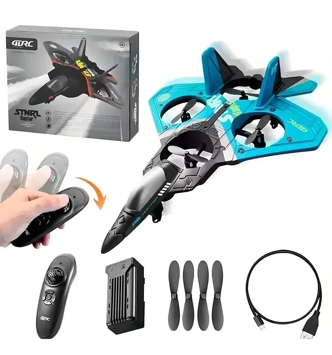 SkyWing — Drone Avião Com Controle Remoto — imagem 8